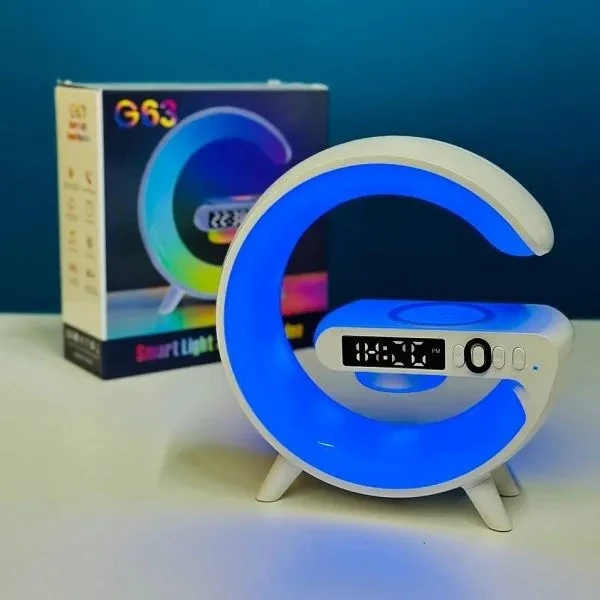 Smart LED Clock with Colorful Night Light