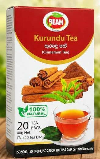 Cinnamon Tea Bags - 20 Count