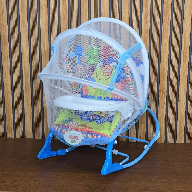Baby Rocker with Mosquito Net and Canopy